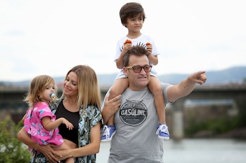 La bailarina y sus hijos