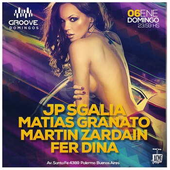 El afiche de la fiesta