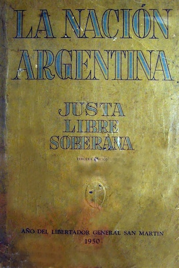 Enciclopedia peronista realizada en 1950