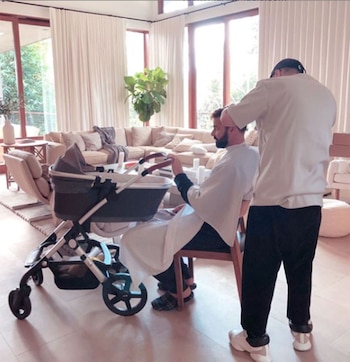 “Multitasking”. La foto que compartió