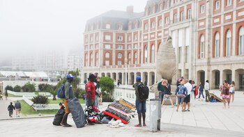 Se instaló la venta ambulante