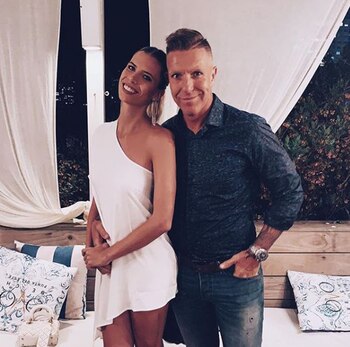 El conductor y la modelo,