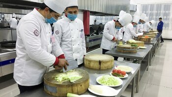 Clases de cocina para uigures