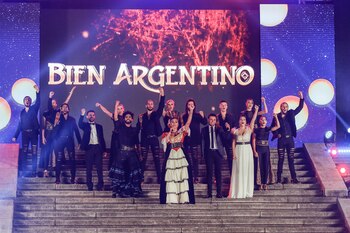 El elenco de Bien Argentino
