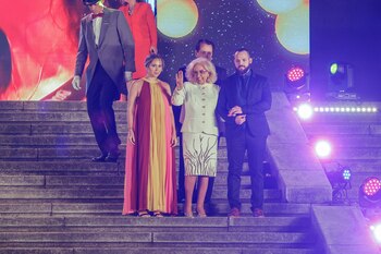 Mirtha Legrand, en el Mar