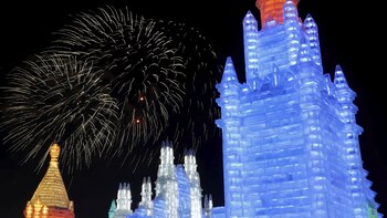 Fuegos artificiales en los cielos