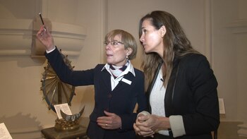 Carolina Prat recorre la Basílica