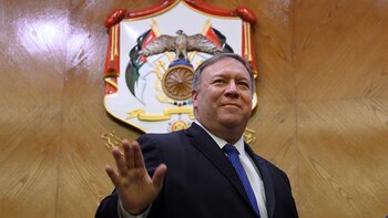 Pompeo comenzó su gira por