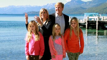 La pareja real de los