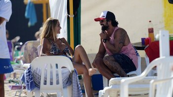 Sabrina Rojas y Luciano Castro