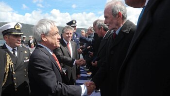 Piñera condecoró a veteranos chilenos