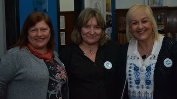 Martínez, Barrera (fundadoras de ASFAVIDE)