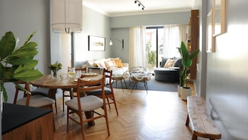 En el living comedor se