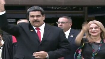 Nicolás Maduro junto a su