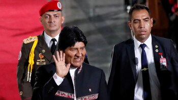 Evo Morales, presidente de Bolivia
