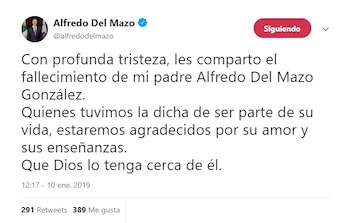 El padre del actual gobernador