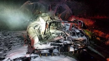 El fuego se inició en