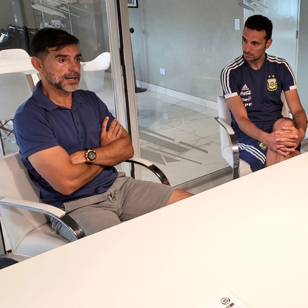 El "Ratón" Ayala será ayudante de campo de Lionel Scaloni en la selección argentina - Infobae