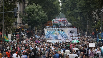 La protesta contra los tarifazos