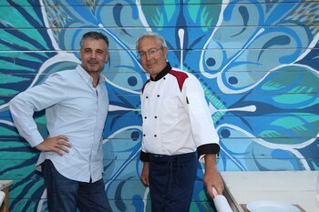 Vázquez y Tridenti recibieron a