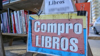 La compra de libros usados,