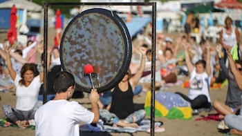 Además hubo gongs y distintos