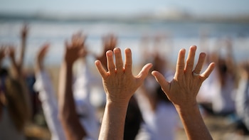 Según explicó Sarmiento el yoga