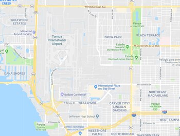 En el aeropuerto de Tampa,