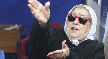 Hebe de Bonafini respaldó a