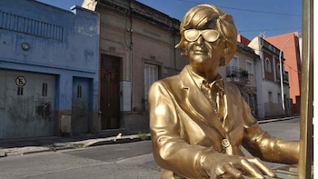 Leonor Marzano tiene su escultura
