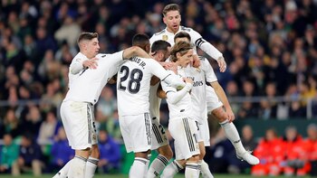 El Real Madrid se aferró