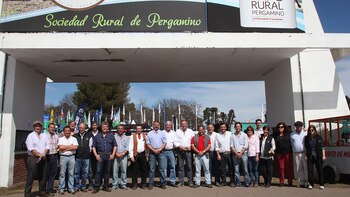 Los integrantes de la Sociedad