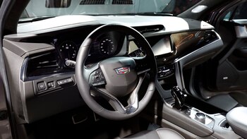 El interior del Cadillac XT6