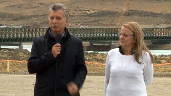 Macri visitó por primera vez