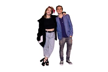 Ángela Torres y “Pepo” Maurizi