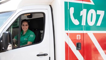 Paola Garbalena es la primera