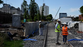 Obras del Paseo del Bajo