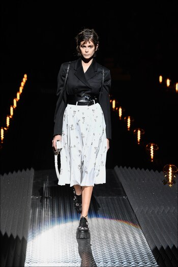 Kaia Gerber, con nuevo look.