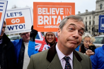 Nigel Farage, uno de los