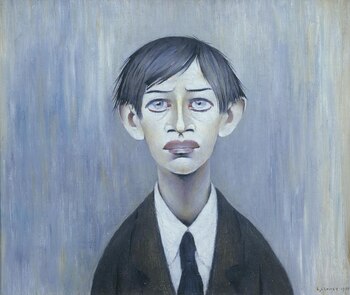 “Un joven”, de L.S. Lowry,