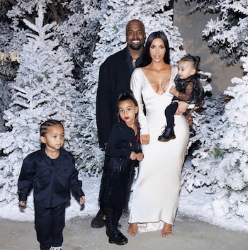 Familia West Kardashian: Kim, Kanye,