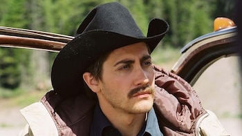 Jake Gyllenhaal en “Brokeback Mountain”