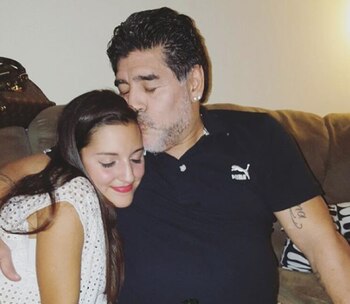 Diego Maradona y Jana