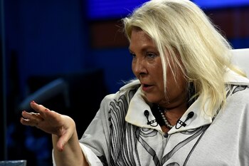 Elisa Carrió (Foto: Nicolás Stulberg)