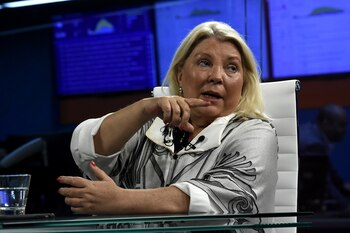 Elisa Carrió (Foto: Nicolás Stulberg)