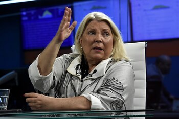 La diputada nacional Elisa Carrió