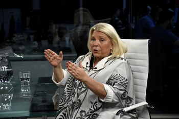 La diputada nacional Elisa Carrió