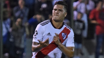 Juan Fernando Quintero celebra su