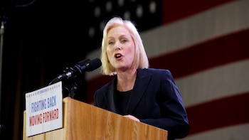 La senadora demócrata Kirsten Gillibrand.