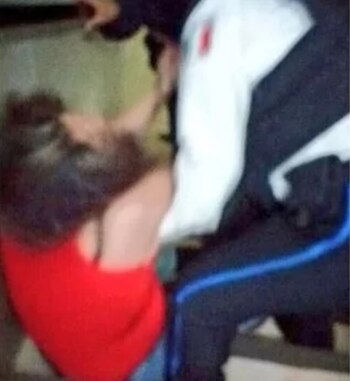 Una de las protagonistas se